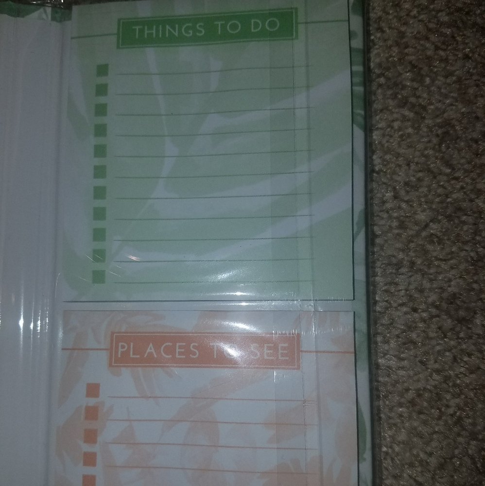 Travel Check List Sticky Notes - Picture 6 of 7